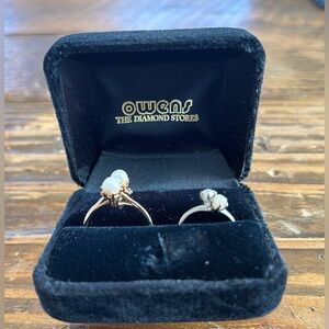 Mother | Daughter Pearl Rings